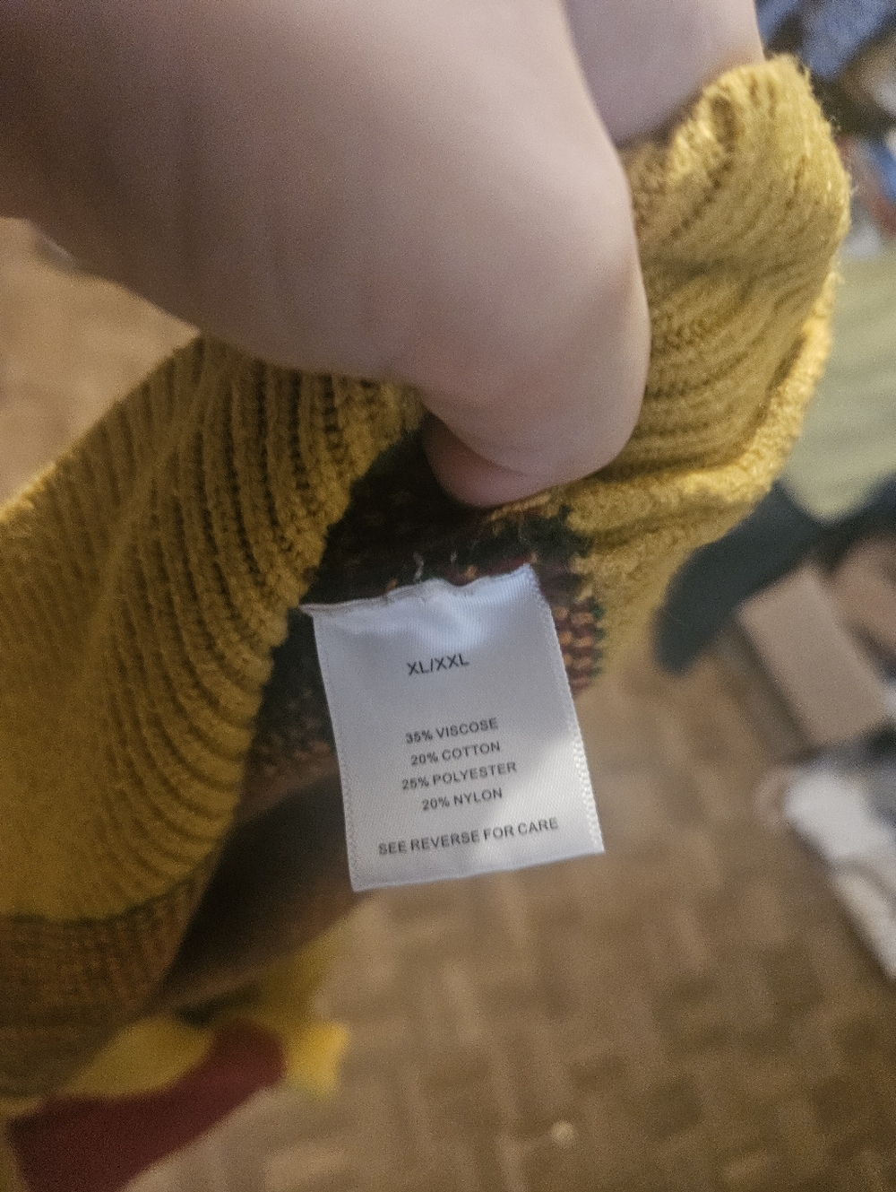 Steady Hands Giyu Tomioka Demon Slayer Sweater Mens Xl/XXl Multicolor Cardigan - Picture 3 of 3
